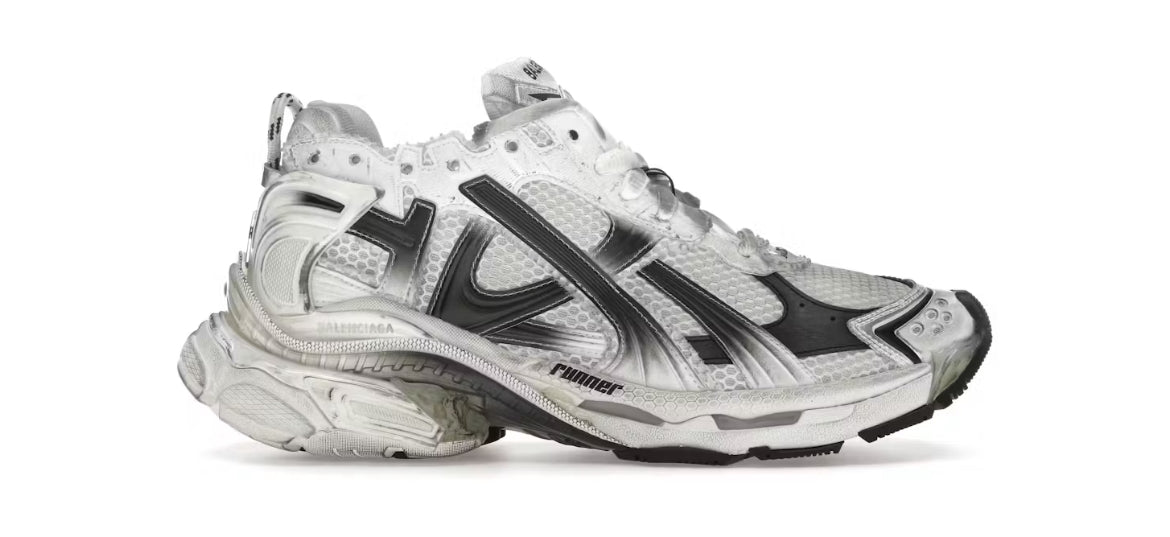 Balenciaga Runner Sneaker Black White