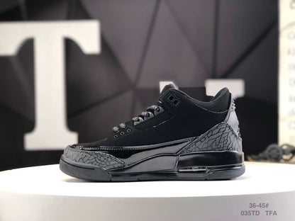Jordan 3 Retro "Black Cat" Men's Shoe