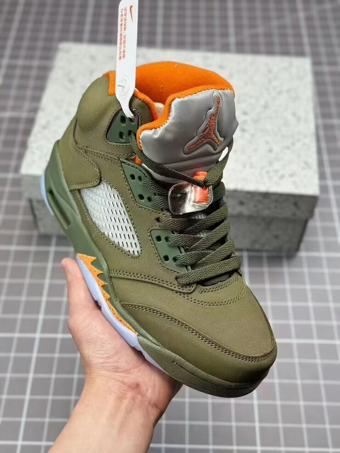 Air Jordan 5 “Olive” 2024