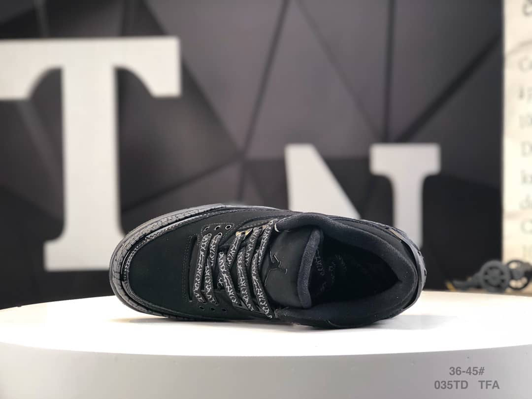 Jordan 3 Retro "Black Cat" Men's Shoe