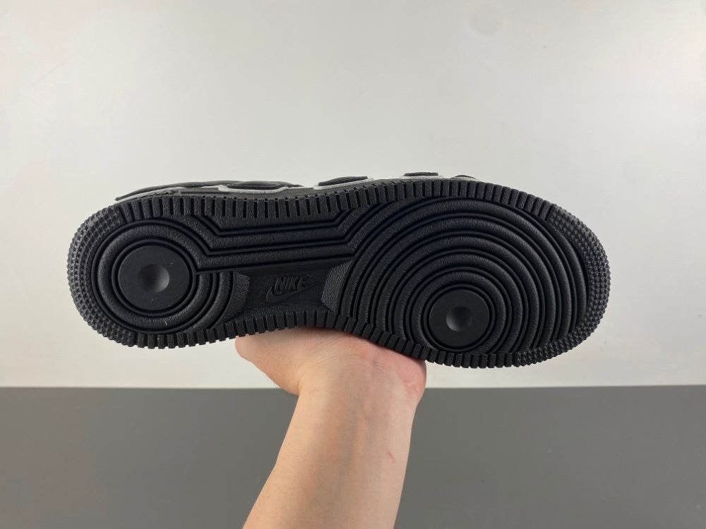 Nike Air Force 1 Low Cactus Plant Flea Market Premium in black tumbled leather