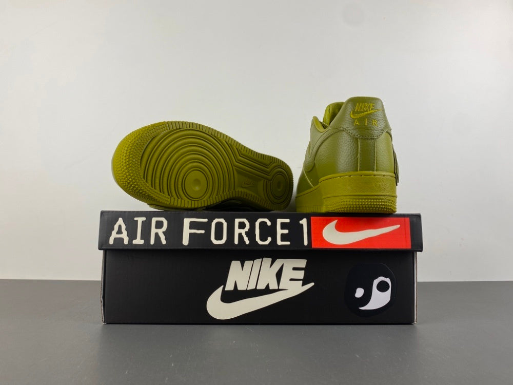Cactus Plant Flea Market x Nike Air Force 1 Low Premium "Moss" sneakers in moss green tumbled leather