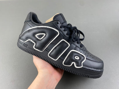 Nike Air Force 1 Low Cactus Plant Flea Market Premium in black tumbled leather