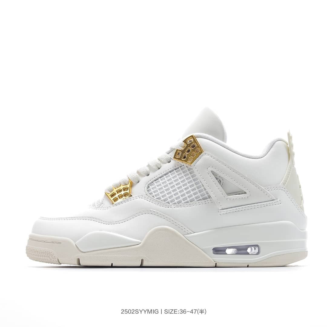 Air Jordan 4 Retro Metallic Gold
