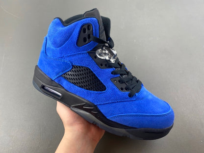 Air Jordan 5 Retro Blue Suede