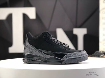 Jordan 3 Retro "Black Cat" Men's Shoe