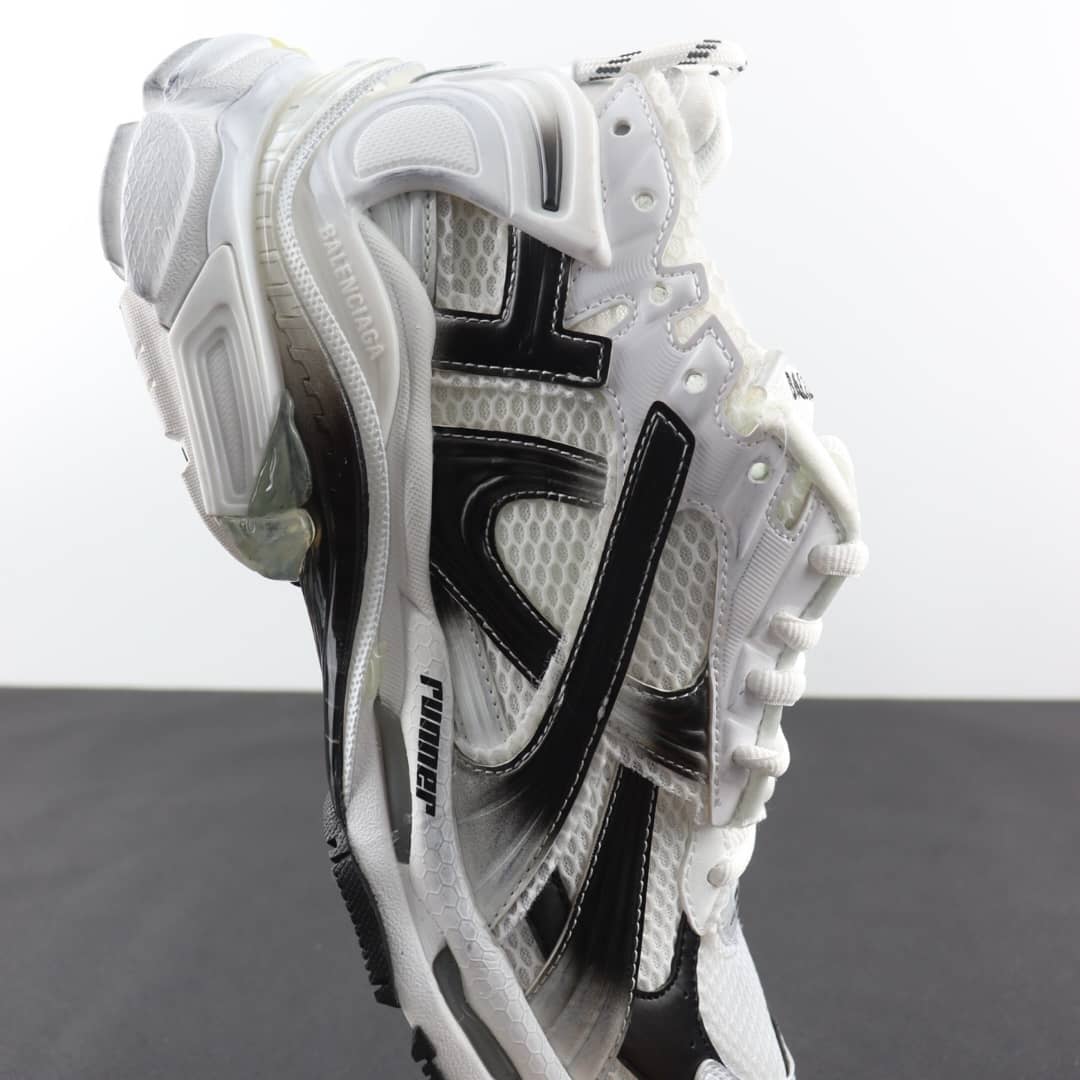 Balenciaga Runner Sneaker Black White