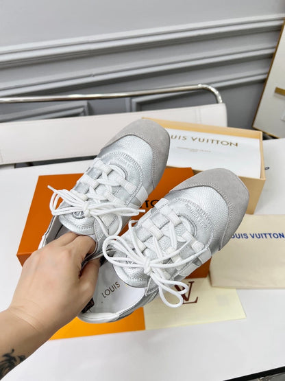 Louis Vuitton "Sneakerina" Sneakers Metallic