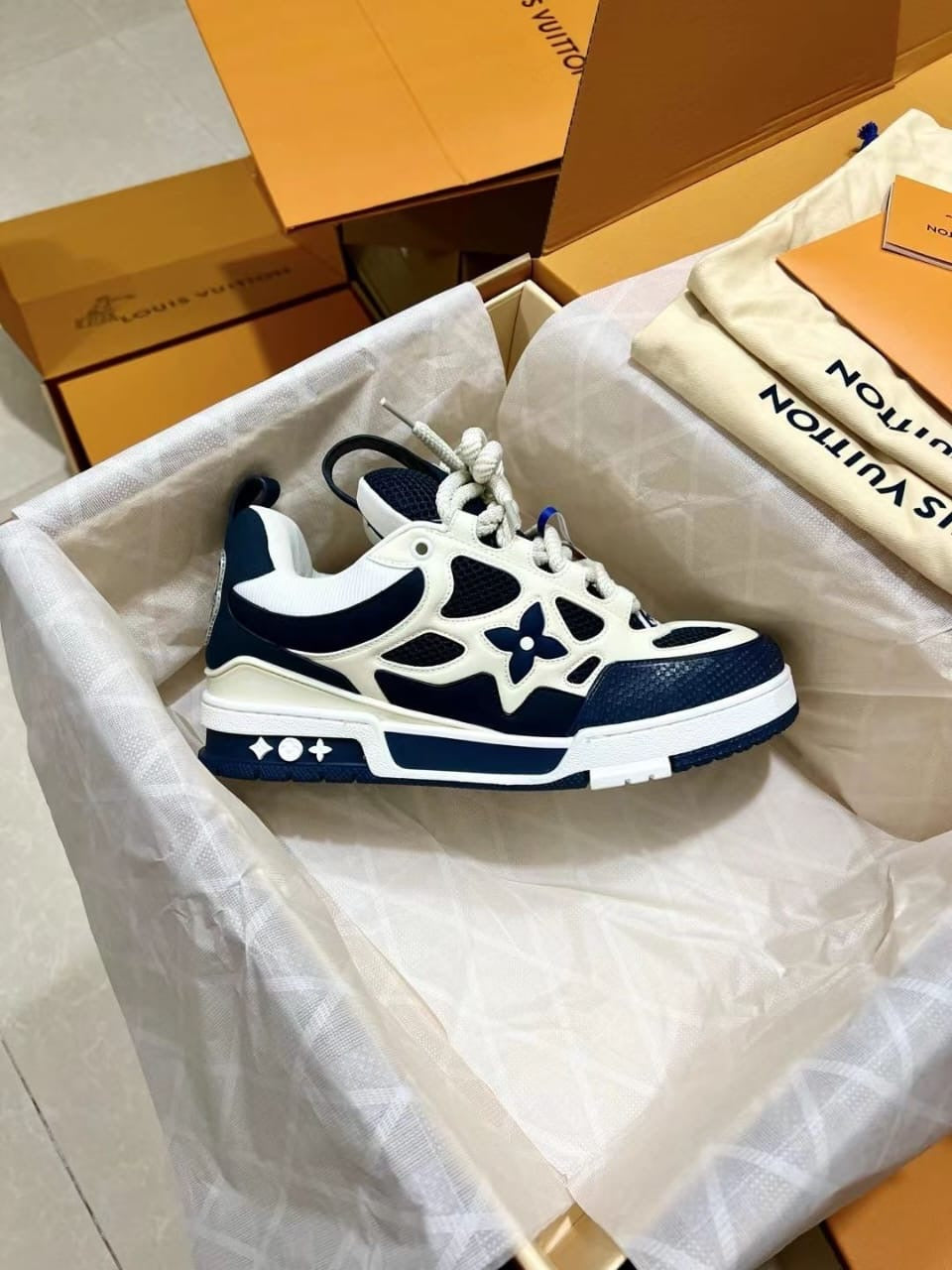 Louis Vuitton Skate Sneaker Marine