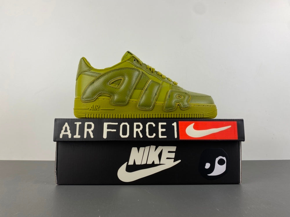 Cactus Plant Flea Market x Nike Air Force 1 Low Premium "Moss" sneakers in moss green tumbled leather