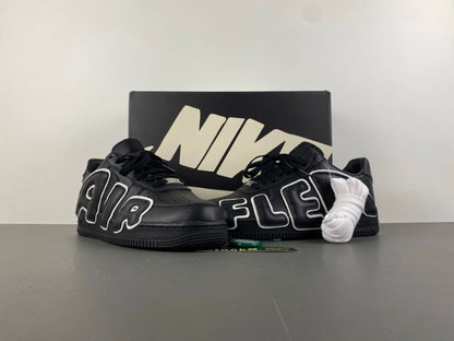 Nike Air Force 1 Low Cactus Plant Flea Market Premium in black tumbled leather