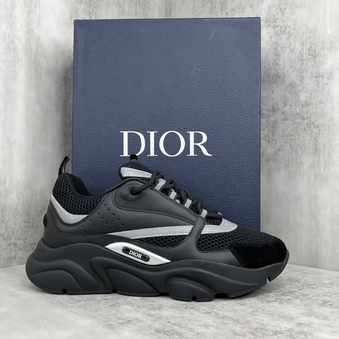 Dior B22 Black Silver